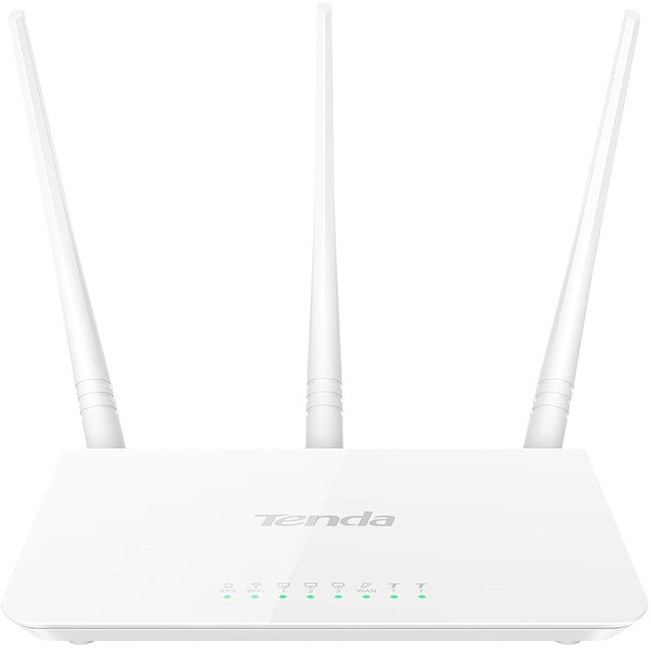 روتر بی سیم تندا مدل F3 ظرفیت ۳۰۰Mbps با ۳ آنتن خارجی