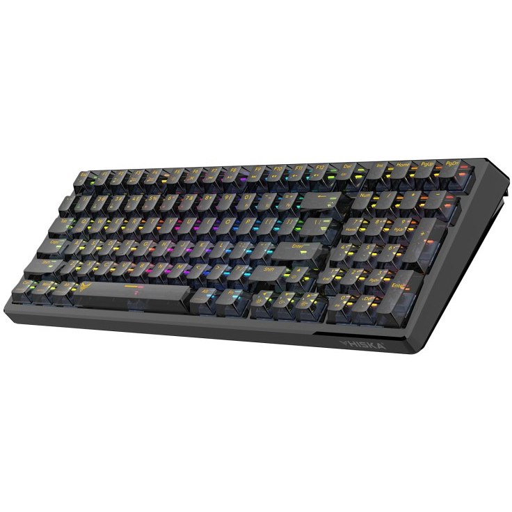 کیبورد گیمینگ هیسکا مدل HX-KEG460 بی سیم