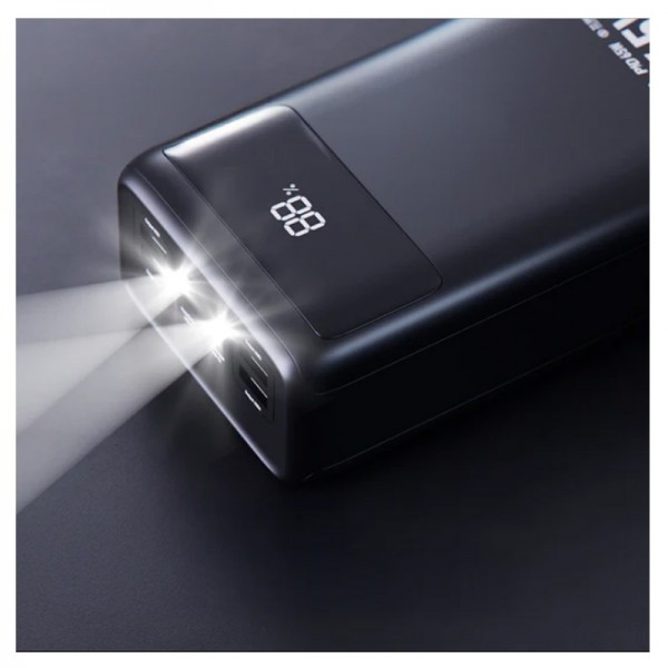 پاوربانک چراغ قوه دار لنیس (LENYES) مدل PX591D PRO ظرفیت 50000mAh