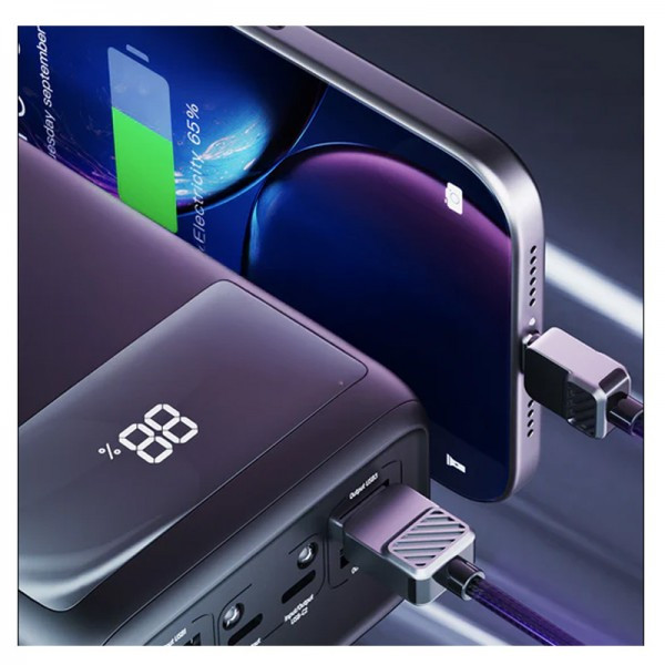 پاوربانک چراغ قوه دار لنیس (LENYES) مدل PX591D PRO ظرفیت 50000mAh