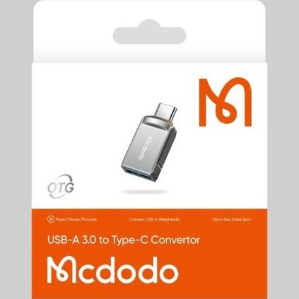 مبدل OTG مک دودو مدل OT-8730 USB-C به USB-A 3.0