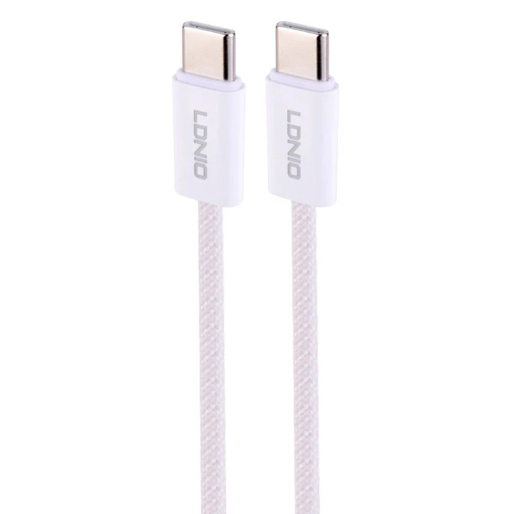 کابل تبدیل USB-C به USB-C الدینیو مدل LC901C طول 0.2 متر