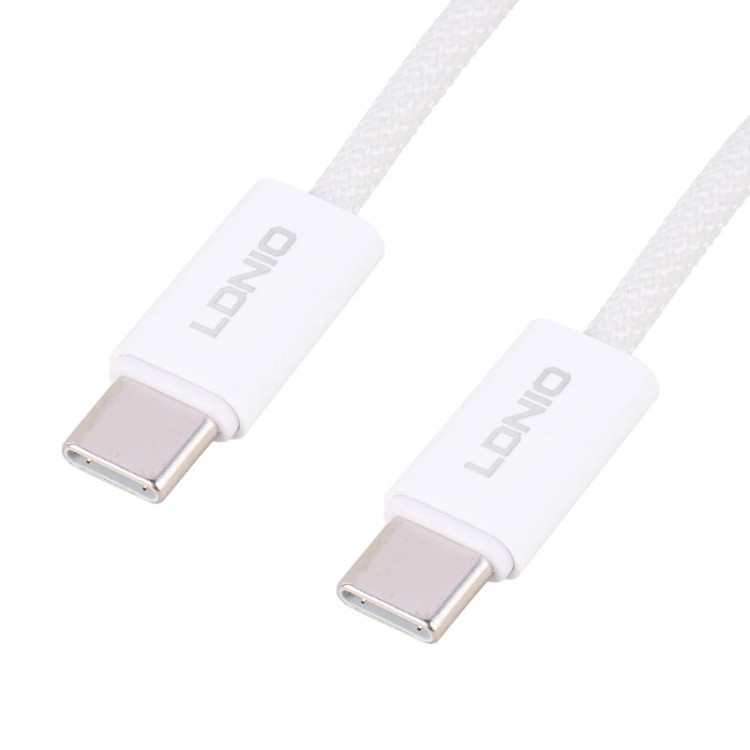 کابل تبدیل USB-C به USB-C الدینیو مدل LC901C طول 0.2 متر