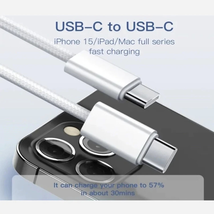 کابل تبدیل USB-C به USB-C الدینیو مدل LC901C طول 0.2 متر