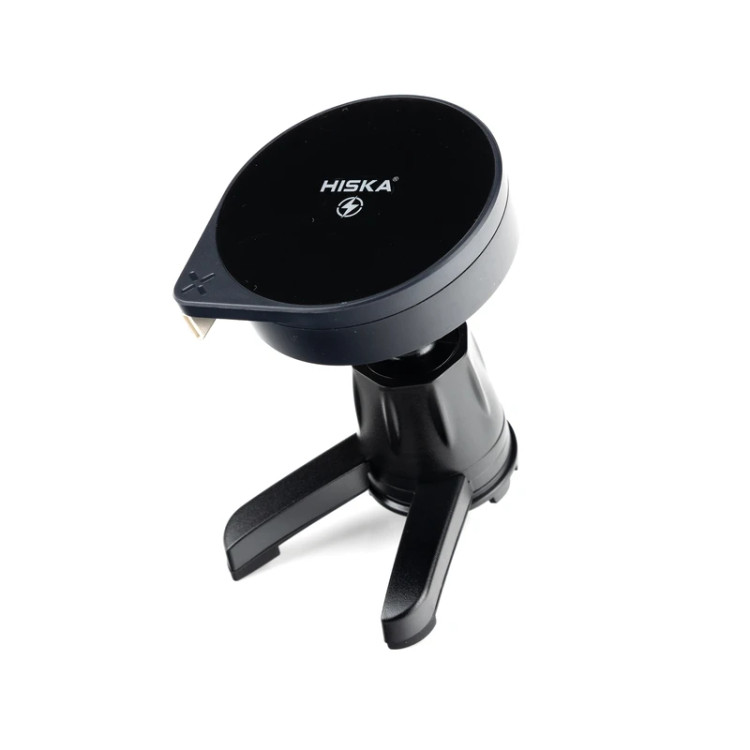 پایه نگهدارنده و شارژر وایرلس هیسکا مدل HK-2353W ظرفیت ۱۵ وات