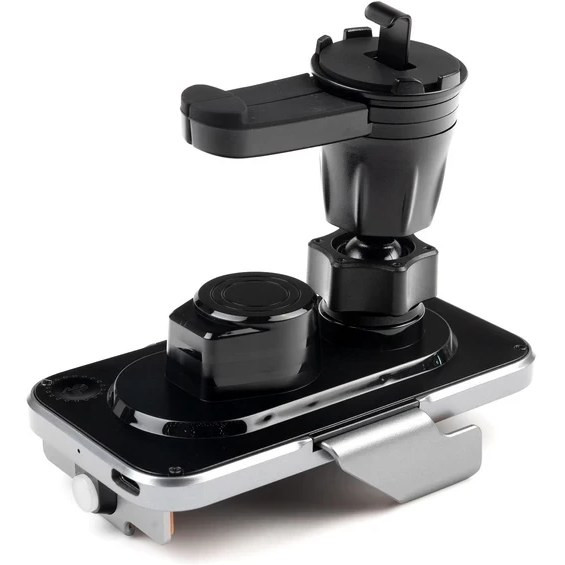 پایه نگهدارنده و شارژر وایرلس هیسکا مدل HK-2356W ظرفیت ۱۵ وات