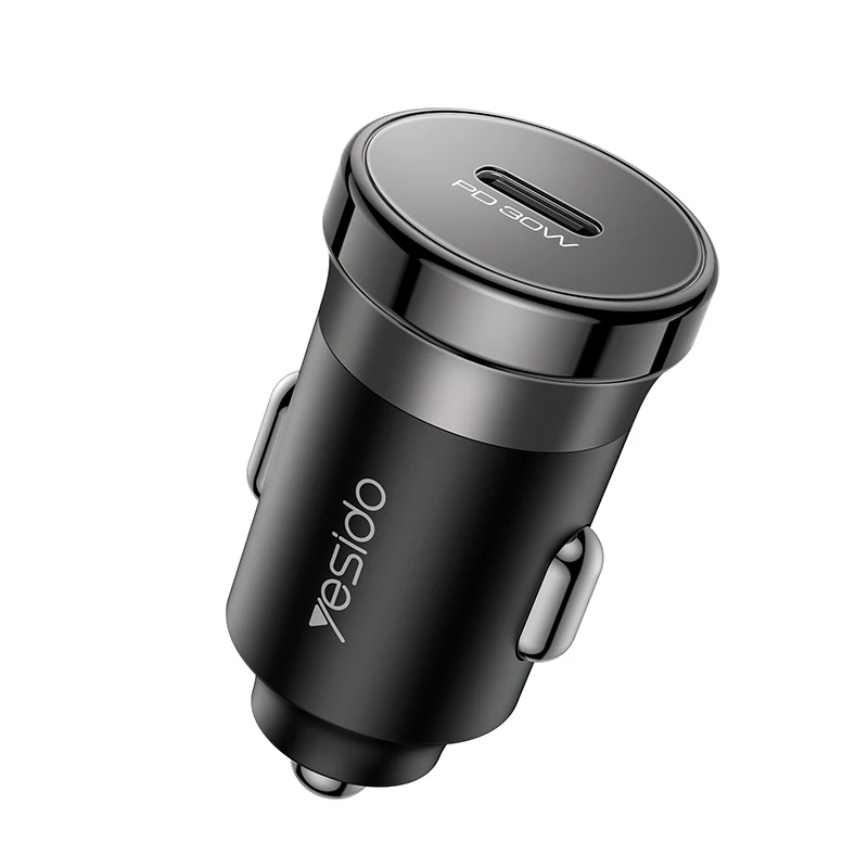 شارژر فندکی PD و فست تک پورت Yesido مدل Y74 30W